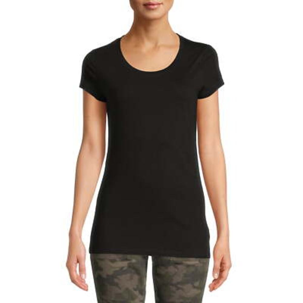 No Boundaries Black Short Sleeve Crew Neck T-Shirt Junior's Size XL 15-17